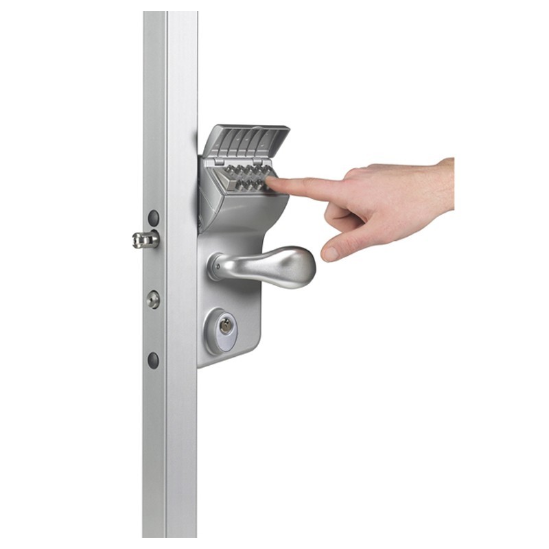 Serrures Locinox à code mécanique pour portail à battants 40à60mm