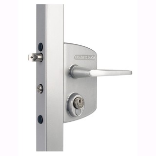 Serrures Locinox style industriel pour portail à battants 40 à 60mm
