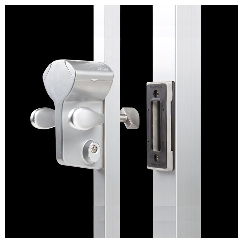 Serrures Locinox code mécanique pour portail coulissants 60à80mm