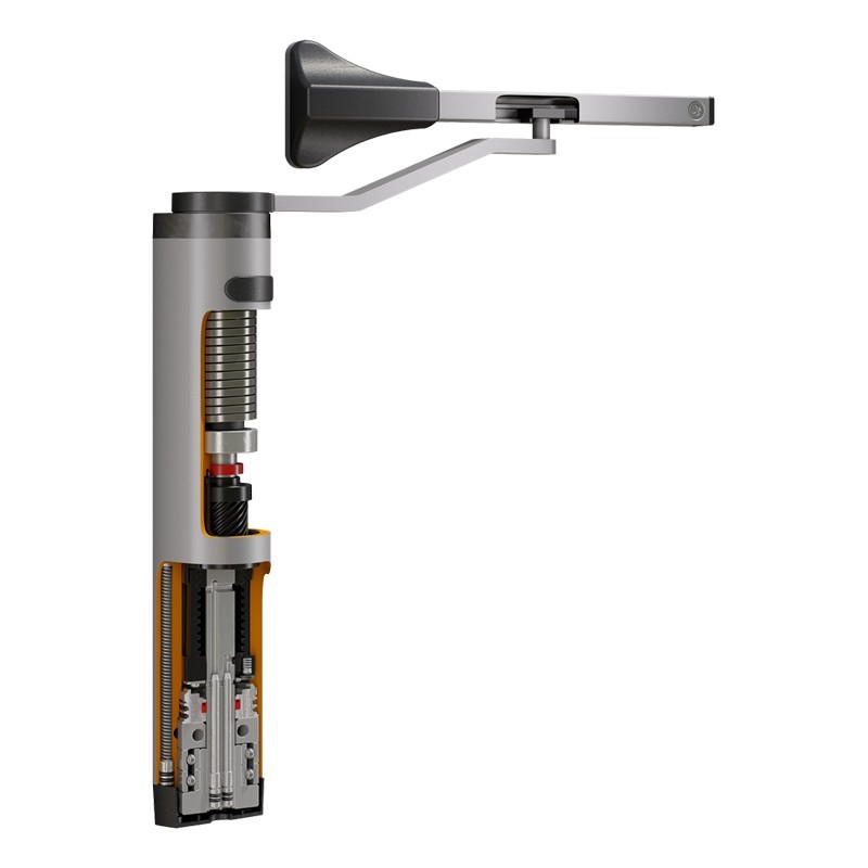 Ferme porte polyvalent hydraulique Locinox pour vantaux 150kg