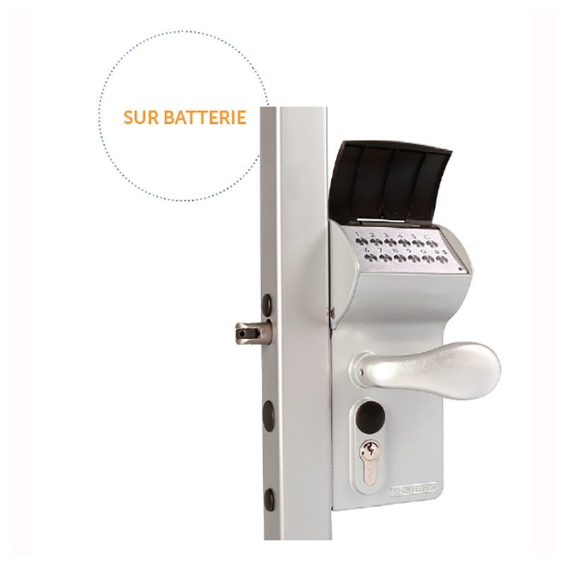 Serrure Locinox à codes électroniques mécanismes en acier inox