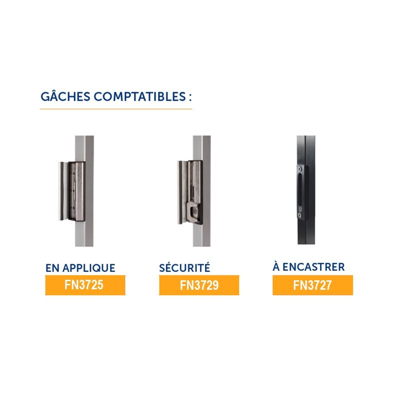 Serrure Locinox à codes électroniques mécanismes en acier inox
