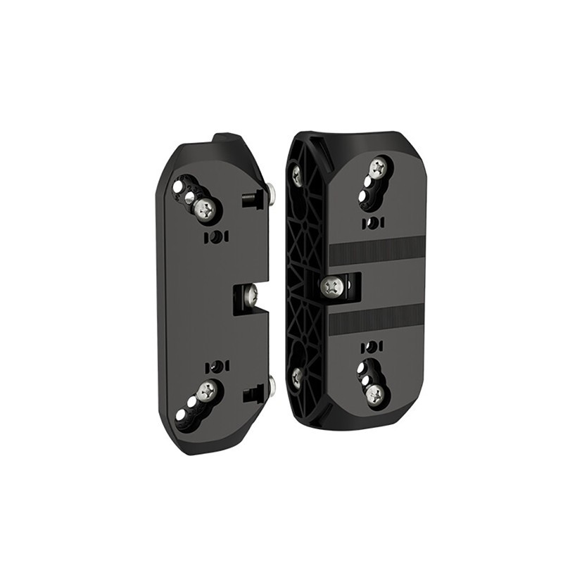 Charnières à ressort Locinox Serval pour portillons avec tubes carrés