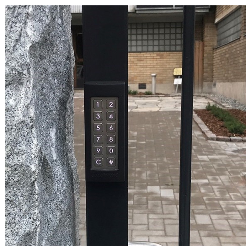 Clavier à code programmable Locinox pour extérieur anti vandalisme