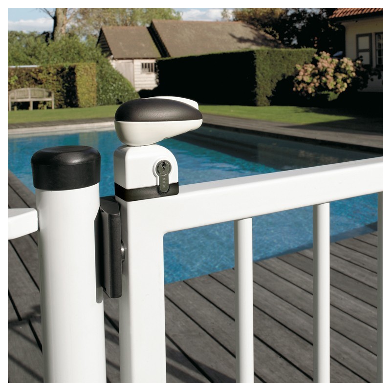 Gâches pour serrures de sécurité piscines Locinox en polyamide