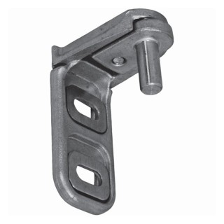 Gond modulo pour portails de moins de 75kg en acier inoxydable