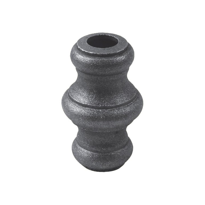 Garnitures haute 67mm en acier à souder pour les balustres ø14mm