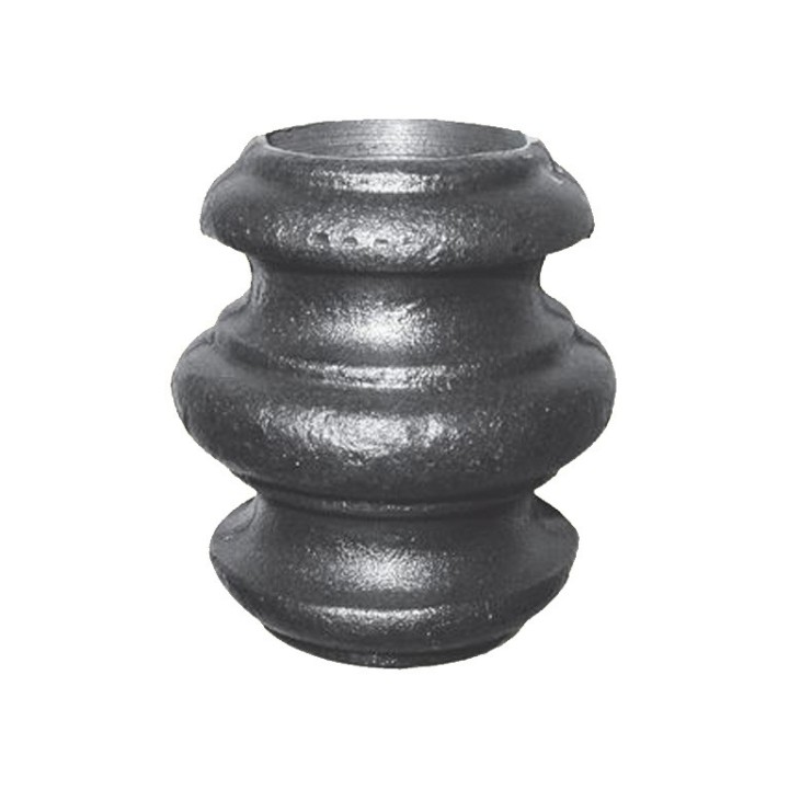 Garnitures haute de poteau ø40mm acier forgé diametre ext. 50mm