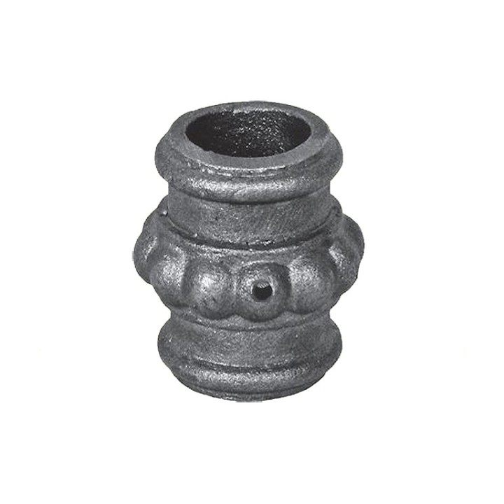 Garnitures basse en fonte avec vis de blocage M5 de barreau ø16mm