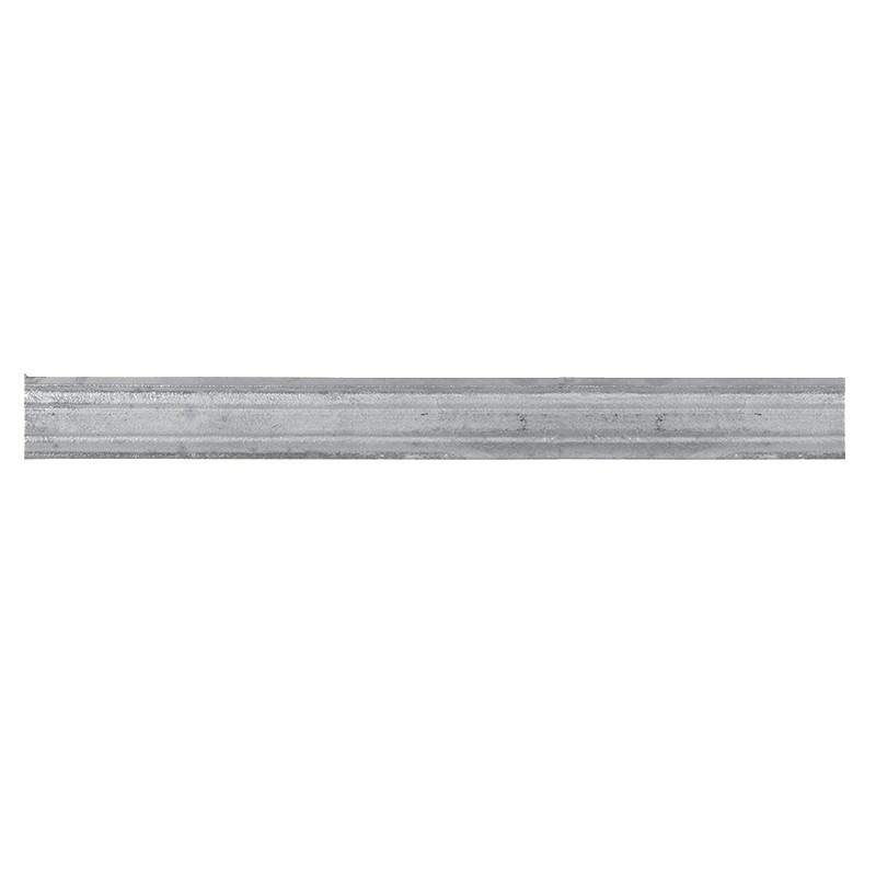 moulure d'applique en aluminium avec son décor d'angle 45x10mm