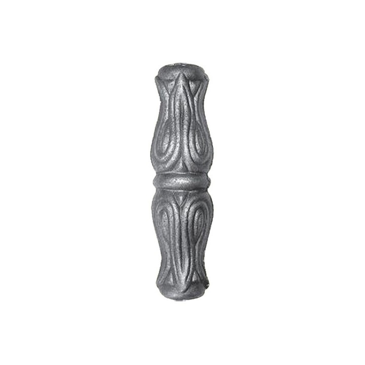 Garnitures hautes nervurées en acier hauteur 120mm ronds ø14mm