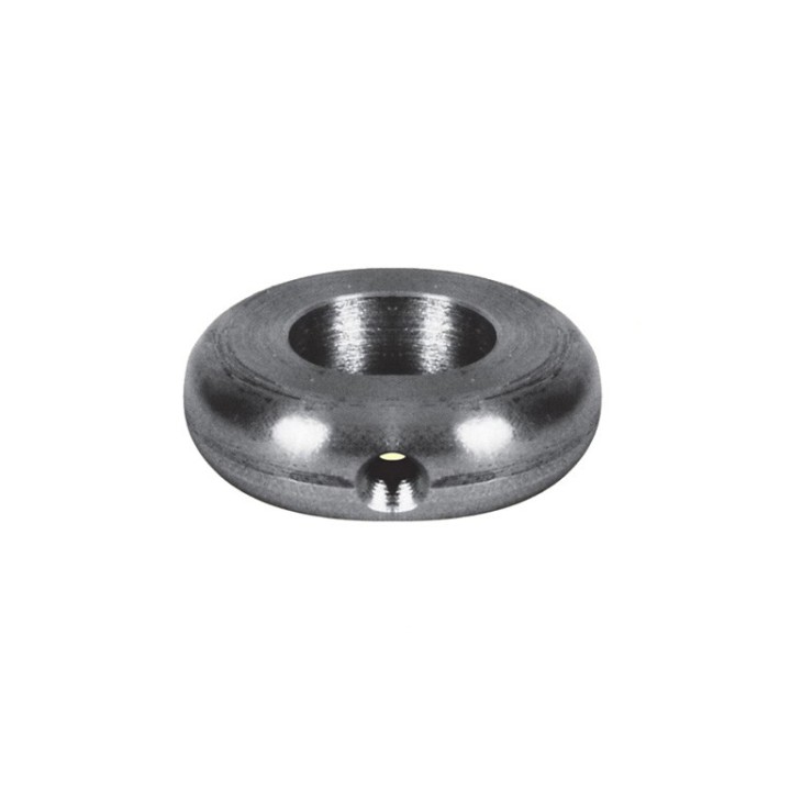 Olives fines acier décolleté vis M5 barreau ø12 et 14mm Htr 10mm
