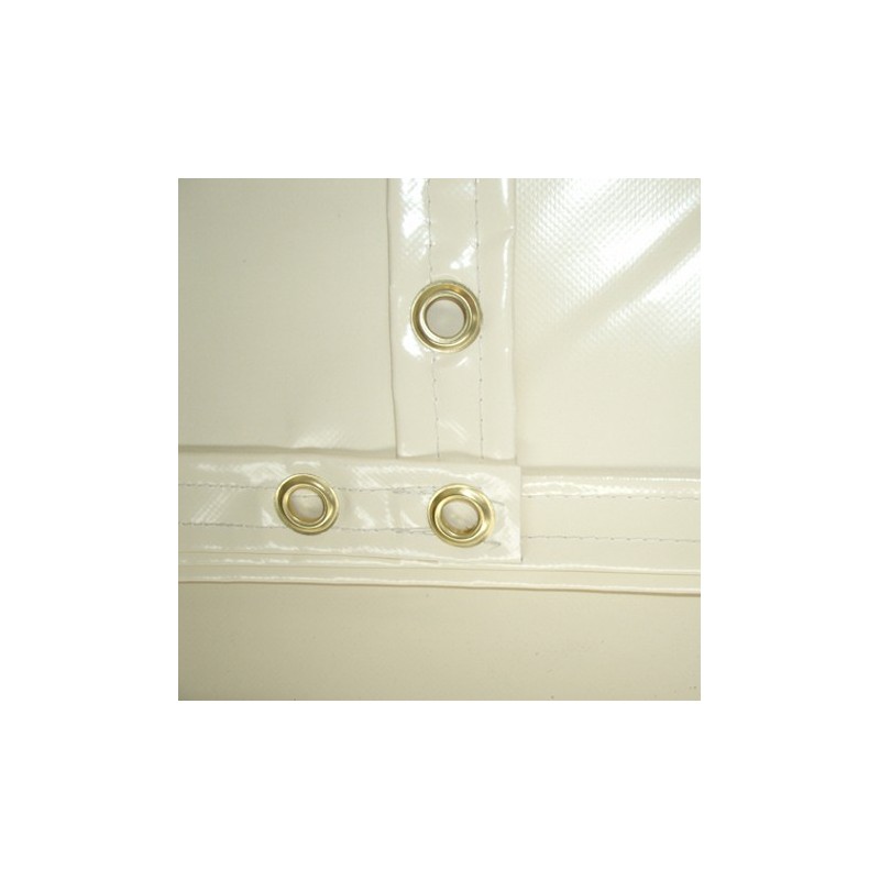 Bâches 650g/m2 beiges pour pergolas, façonnées à vos dimensions