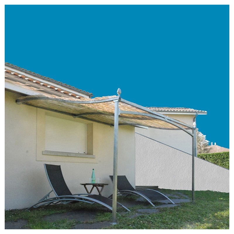 Pergolas tubulaires ALIZEE 3x3m ou 3x6m en kit à monter soi même
