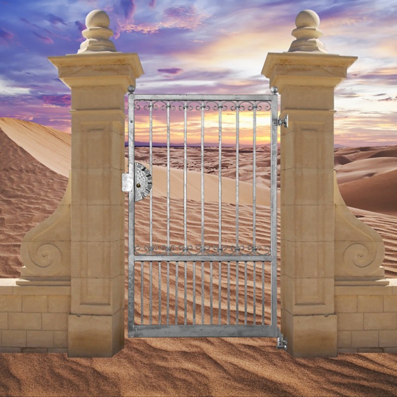 Portillons AFRODITE 1100mm 14x14mm ouverture droite ou gauche