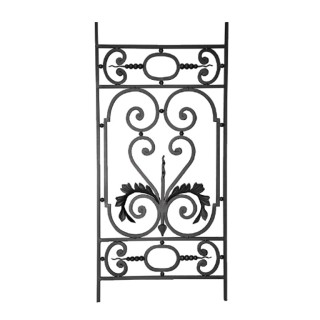 Panneau décoratif en 12x12mm style ART DECO colutes à noyaux