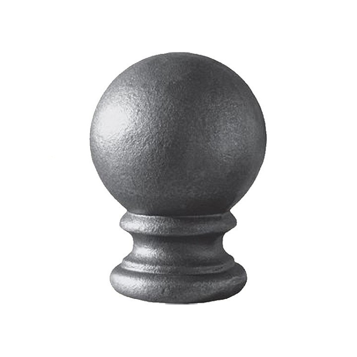 Boules sur socles en acier forgé à chaud pleins à souder ou percer