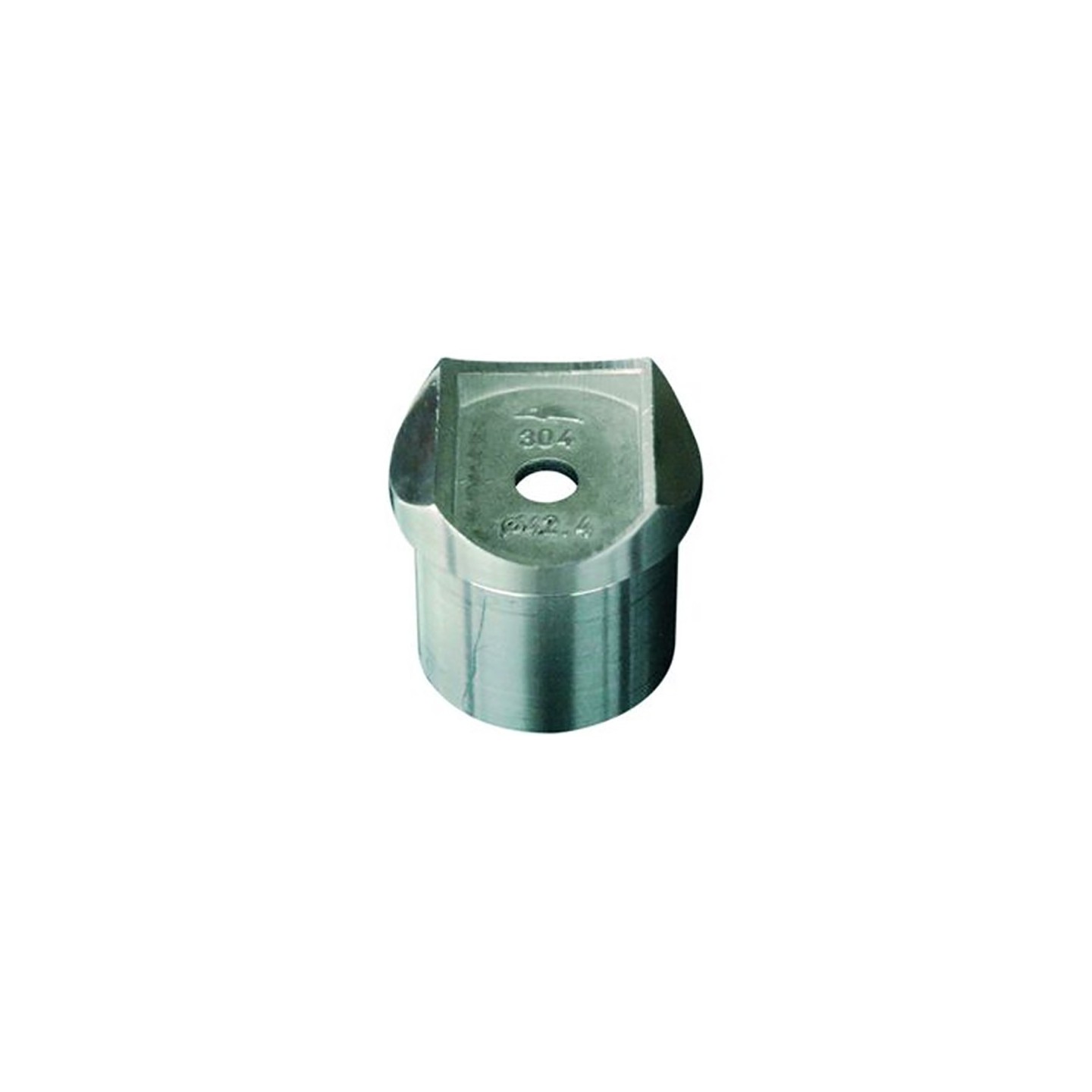 Supports axials droits en inox 304 ou 316 pour mains courantes