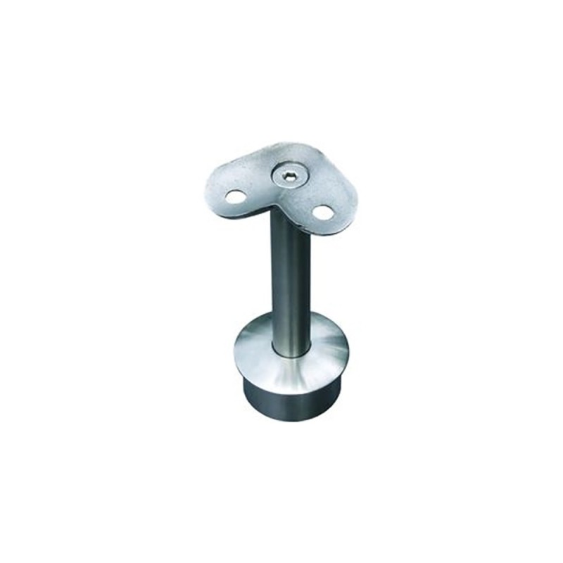 Supports d'angles 90° pour pôteaux inox et mains courantes rondes