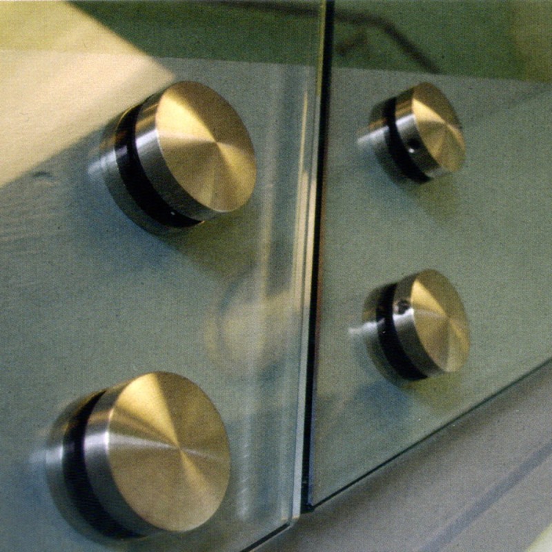 Entretoises pinces à verres de 8mm à 12,76mm fixation latérale