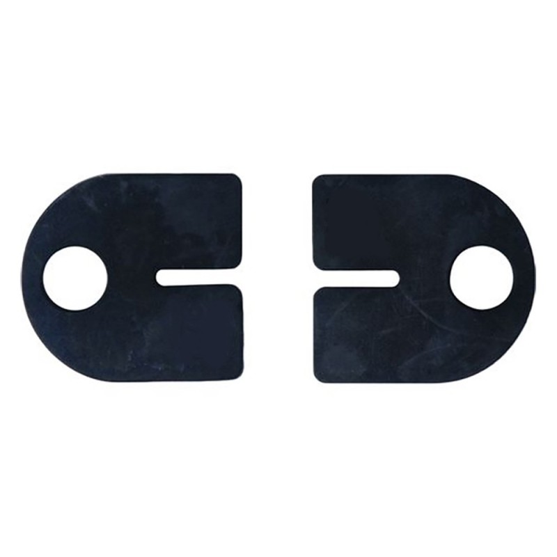 Lot de 2 caoutchoucs pour pinces 40mm à verres de 8mm à 10,76mm