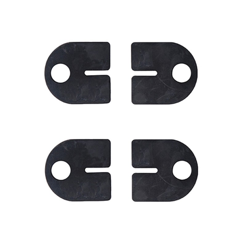 Lot de 4 caoutchoucs pour pinces 45mm à verres 8,76mm à 12,76mm