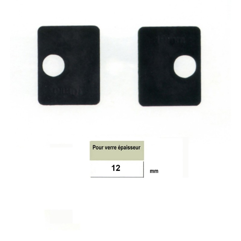 Lot de 2 caoutchoucs pour pinces 55mm à verres de 8mm à 12,76mm