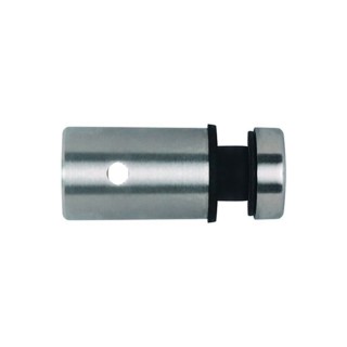 Connecteur en applique pour plexi 8mm sur câbles ou ronds pleins