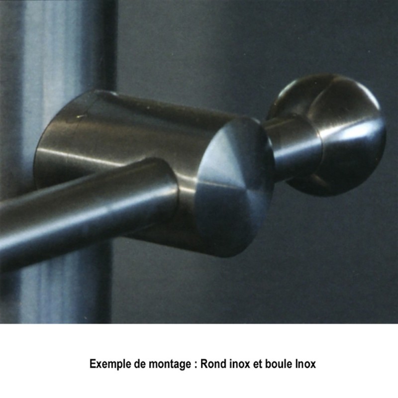 Boules de finition pour rond Ø10mm, Ø12mm et Ø14mm inox 304 316