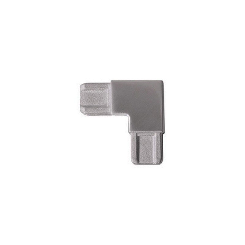 Raccord d'angle pour profils d'encadrements en inox 304 18x12mm