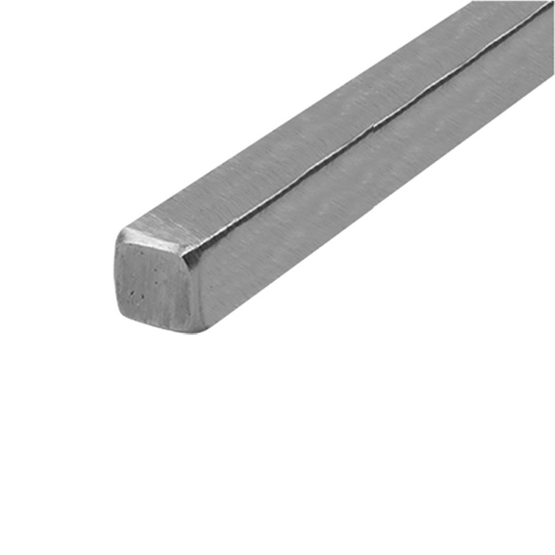 Longueur de 3m de carré plein de 12x12mm en acier inoxydable 316