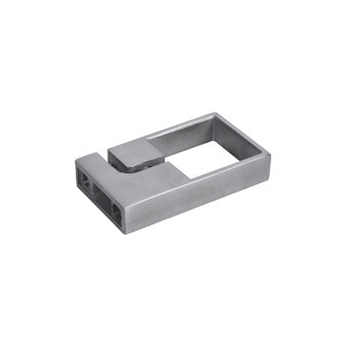 Anneau, plaque de fixation à l'anglaise pour tubes carrés 40x40mm