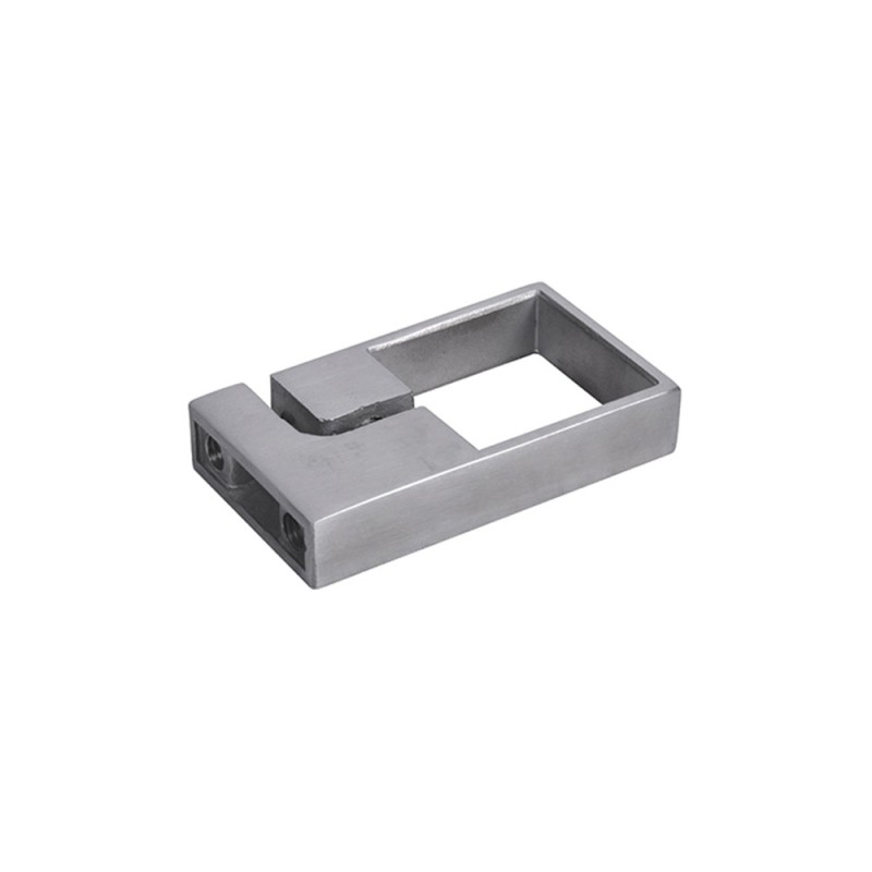 Anneau, plaque de fixation à l'anglaise pour tubes carrés 40x40mm