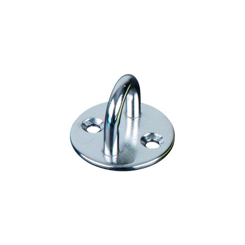 Platines ronde ou ovale inox 304 pour accrochage des chapes inox