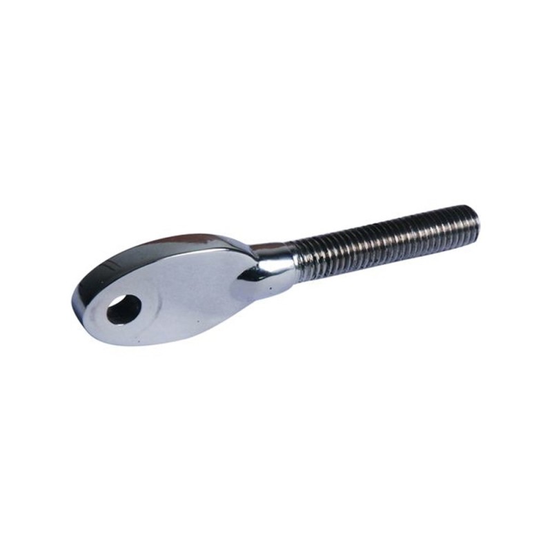 Vis design M6 ou M8 à illet en acier inox 316 avec pas à droite