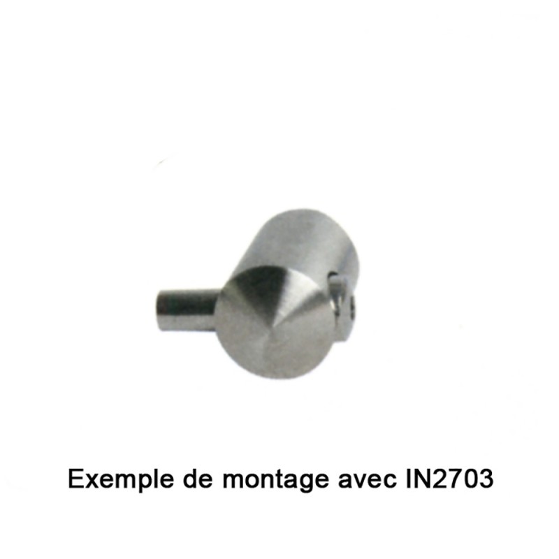 Connecteurs en applique en inox 316 pour départs de câbles inox