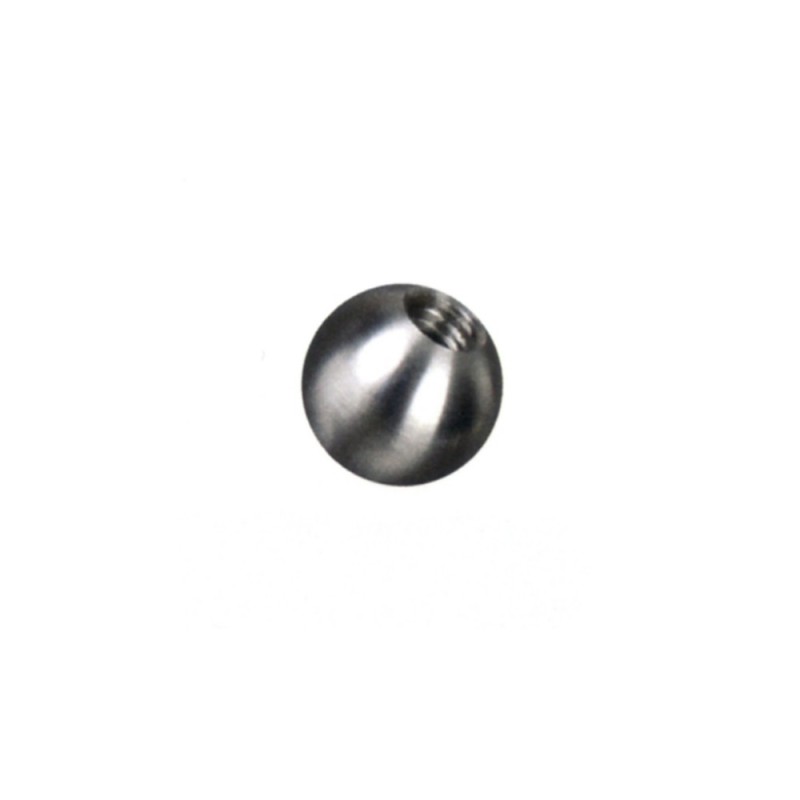 Boules taraudées M6 ou M8 en acier inoxydable Ø 15mm ou 25mm