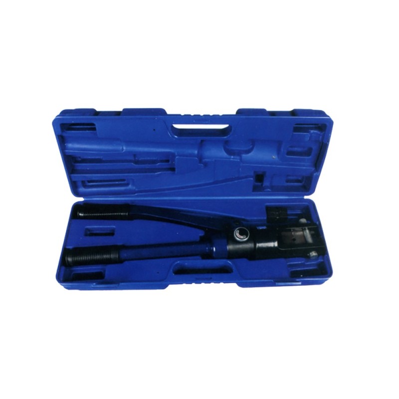 Pince de sertissage de chantier avec outils pour câbles Ø4 et Ø6mm