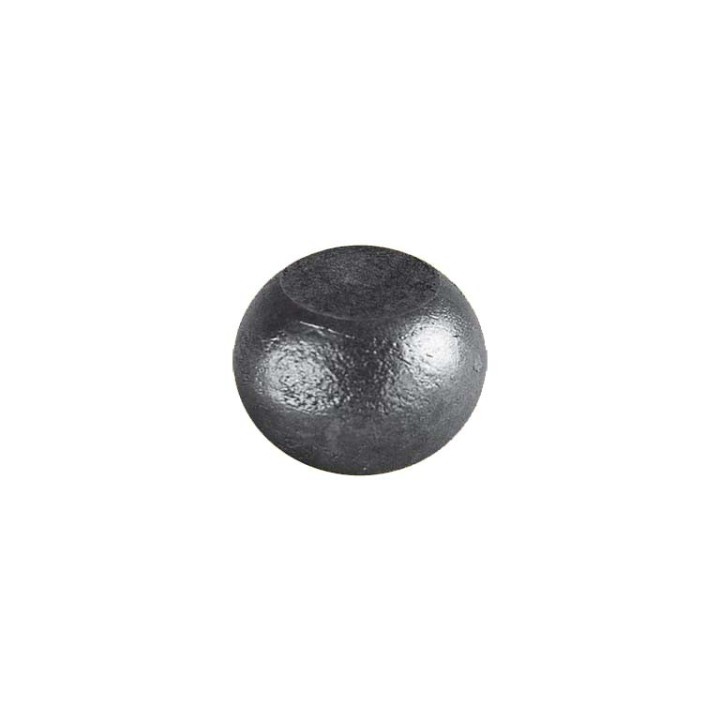 Boule méplate en acier forgé à chaud ø35x22mm à ø80x50mm