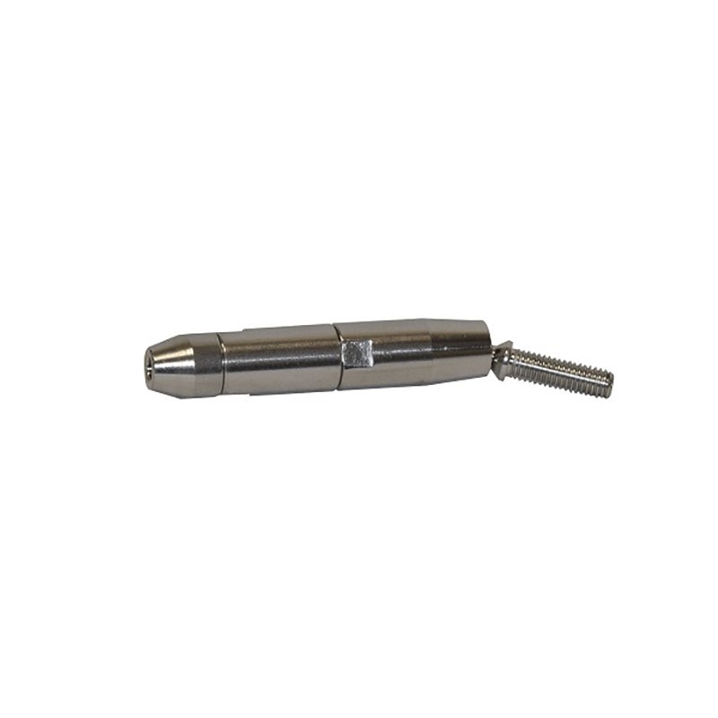 Tendeur manuel rotule sans sertissage inox 316 pour câbles Ø4mm
