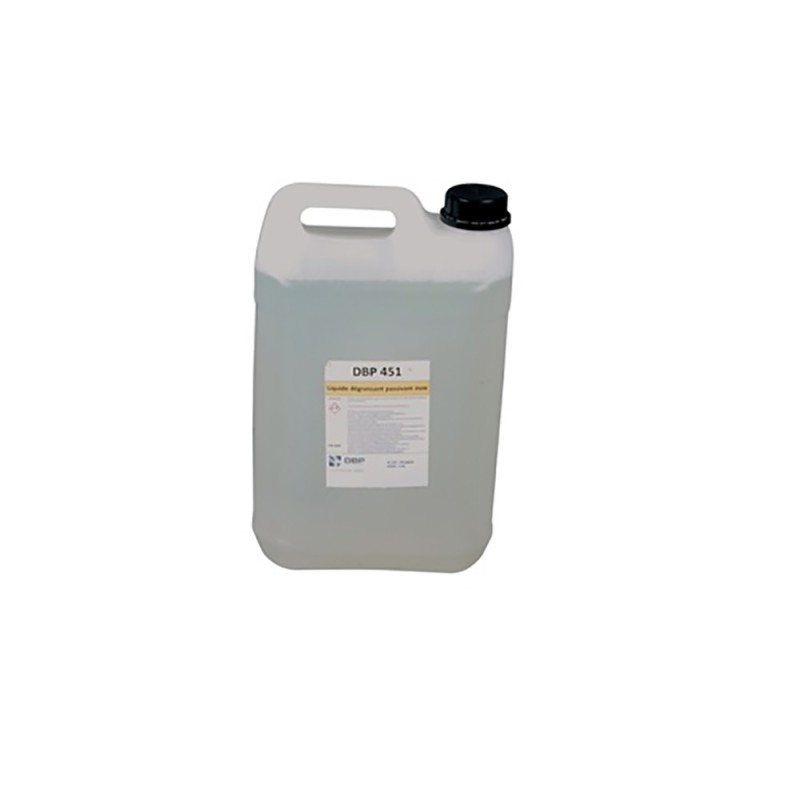 Bidon de 5 litre de dégraisseur passivant pour aciers inoxydables