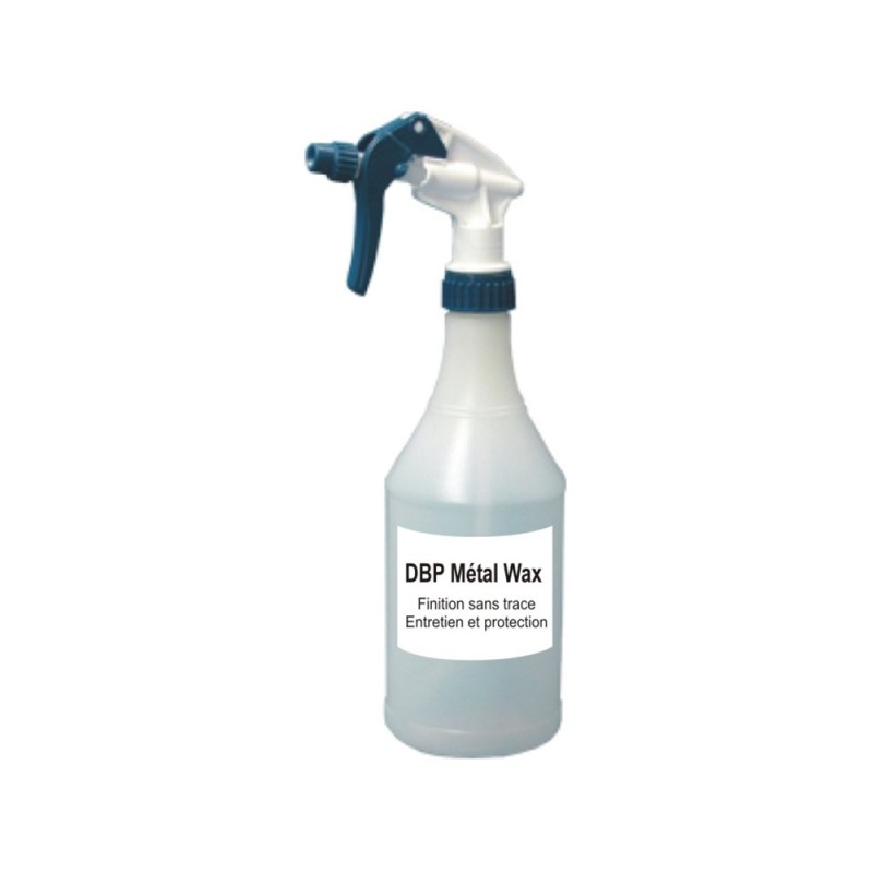 Aérosol de 1 litre métal wax dépoussièrant élimine les traces doigts