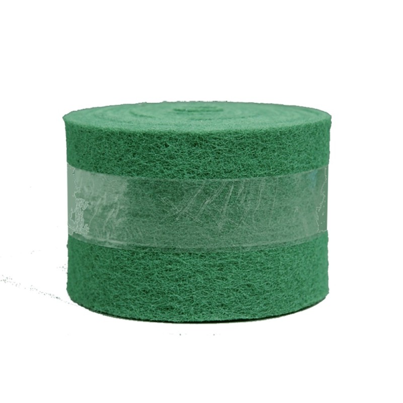 Rouleau d'abrasif doux de finition pour décapage des aciers inox