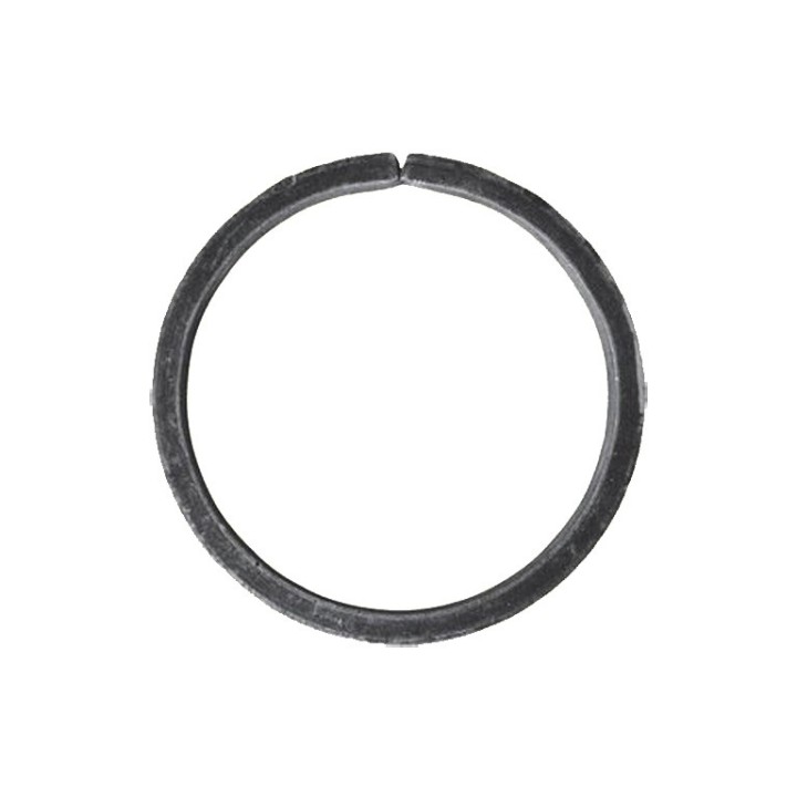Cercles roulés en fer plat et non soudés ø100mm à ø140mm