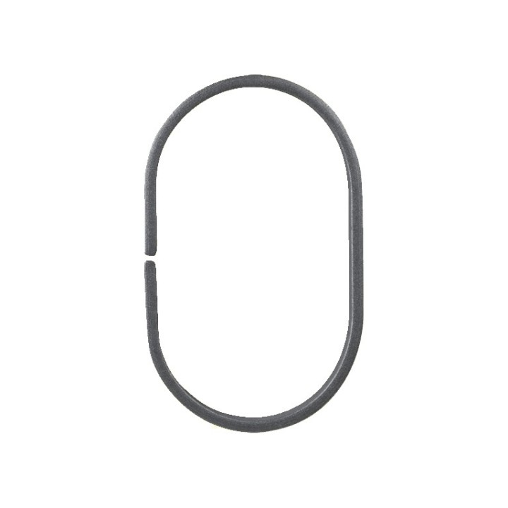 Ovales obtenue par enroulement d'un plat de 12x6mm ø100x155mm