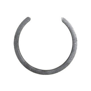 Cercle ouvert en aluminium injecté ø100mm plat de 14x5mm