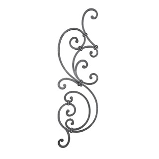 Panneau décoratif pour escaliers ou balustrades 875x260mm 12x12