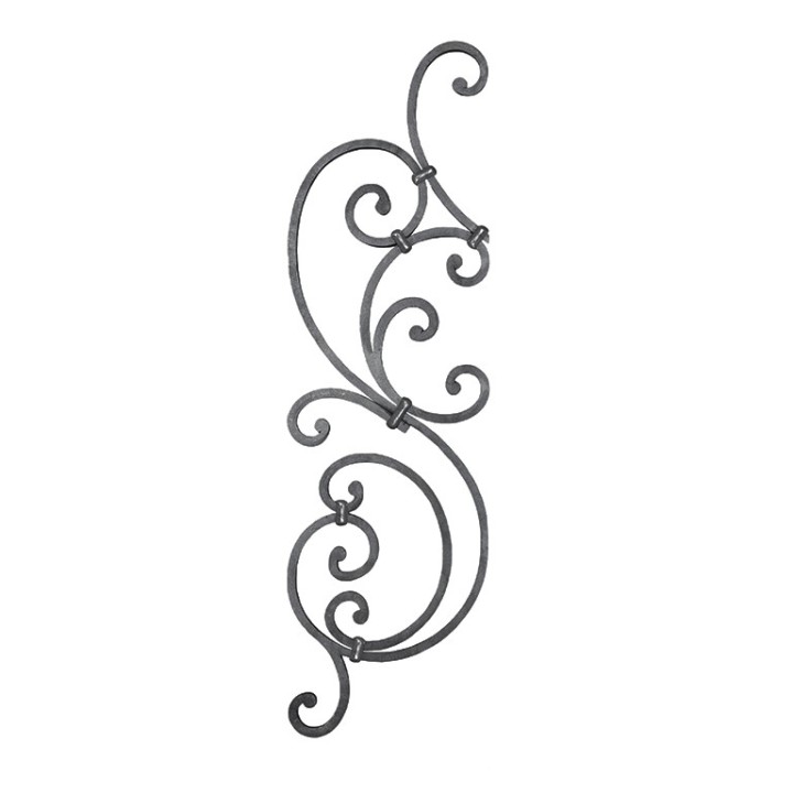 Panneau décoratif pour escaliers ou balustrades 875x260mm 12x12
