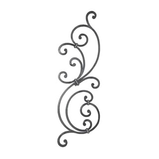 Panneau décoratif pour escaliers ou balustrades 830x260mm 12x12