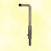 Verrou pistolet 300mm rond de 16mm de portail  souder